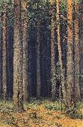 Ivan Shishkin Forest Reserve Germany oil painting artist